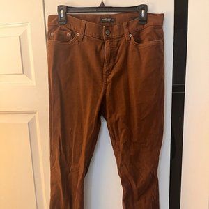 Banana Republic Brushed Brown Traveler Jean